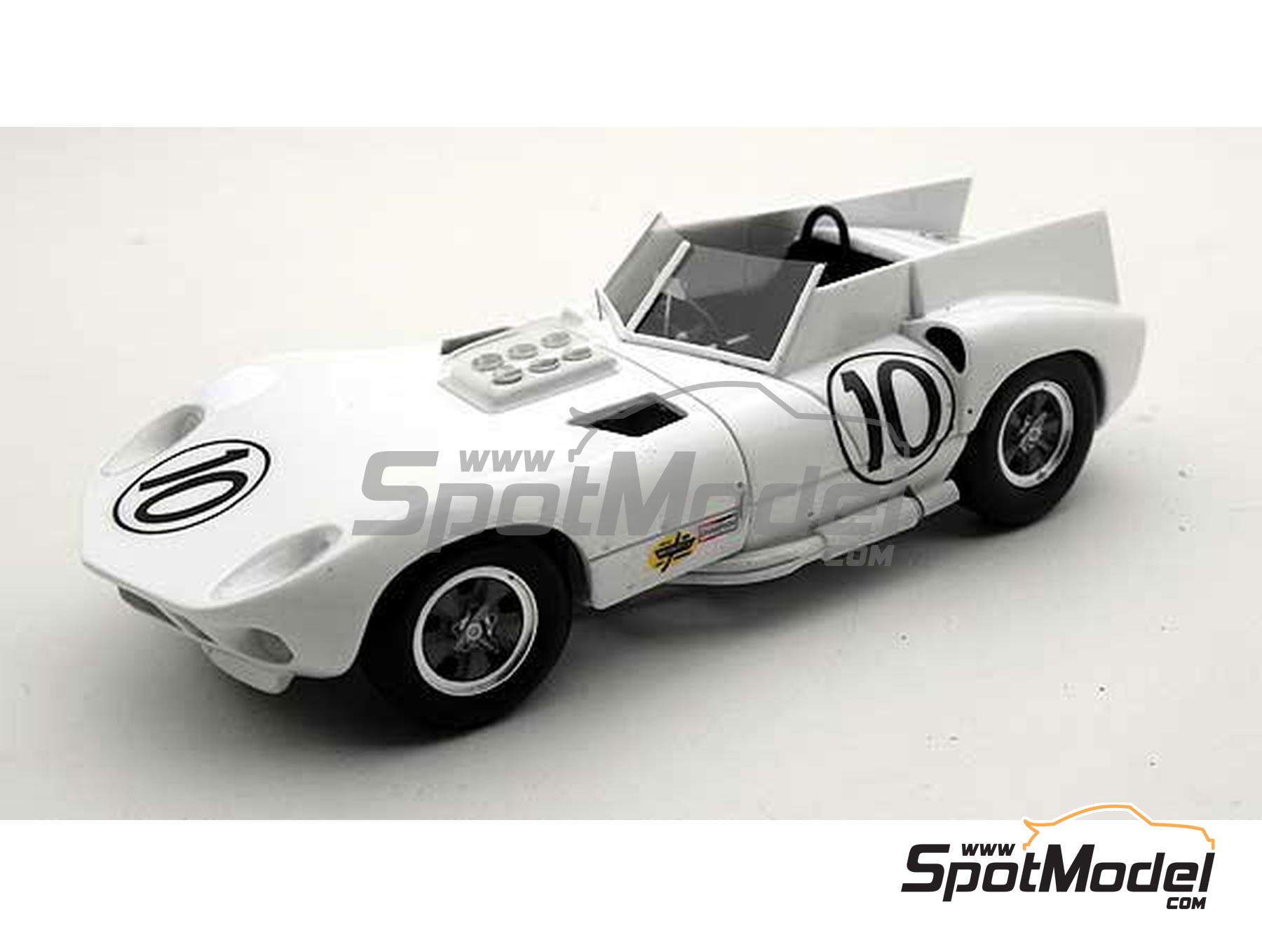 Chaparral Mk.I - 12 Hours Sebring 1963. Car scale model kit in 1/43 scale  manufactured by Marsh Models (ref. MM251)